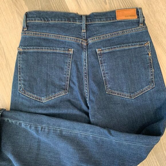 NWOT Express cropped jeans size 6 - Picture 2 of 4